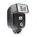 FocusFoto YINYAN CY-20 Universal Hot Shoe On-Camera Flash Speedlite Electronic Speedlight with Sync Port for Nikon Canon Panasonic Olympus Pentax Alpha Digital DSLR Camera Flash Light
