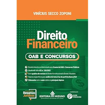 Capa do livro Direito Financeiro - OAB e Concursos