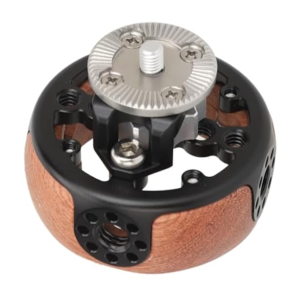 Camera Rond Handwiel, Camera Zijgreepwiel Aluminiumlegering voor DSLR-camera