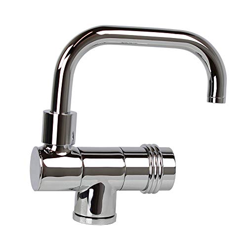 Manufacturers' Select 97261-3.5 Itc Manufacturers' Select Chrome Fold-Down Bar Cockpit Faucet With Handle - 3.5 Inch Faucet For Rvs Or Boats cover