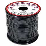 Pepperell Lace Rexlace 100yd Spool Pearl Black