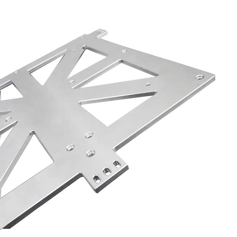 Piastra del Carrello del Letto dell'asse Y da 5 mm, aggiornamento in Lega di Alluminio CNC