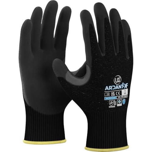 Gants anti-coupure ISO Cut F pour manipuler le verre et le métal