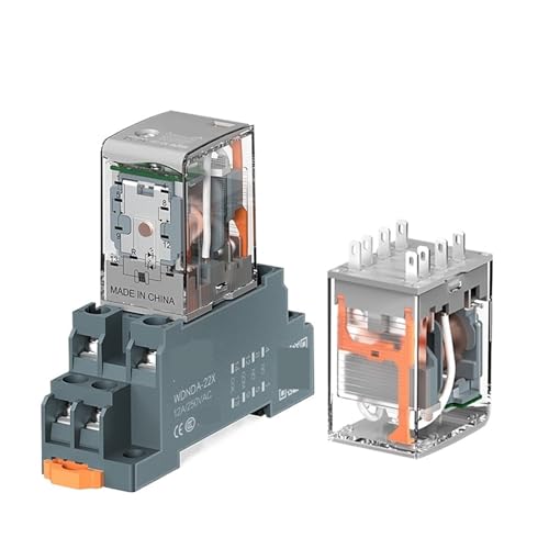 Relais intermédiaire électromécanique RU2S RU4S 8 broches 2NO2NC