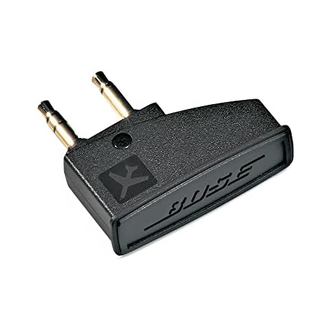 Bose 40399 Airline Adapter for QuietComfort 2 3 15 25 and 35 Headphones, Black Cover
