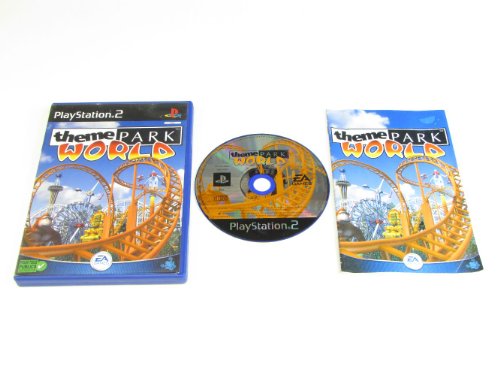 Theme Park World jeu de simulation PC CD-ROM de gestion de parc