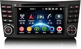 Erisin Android 16 Autoradio Bluetooth pour Mercedes Classe E/CLS W211 W219