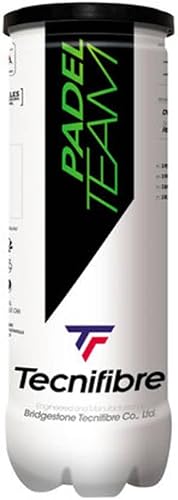 Miniatura 2 de Tecnifibre Pelotas de Padel Team, 3 Pelotas, Amarillo