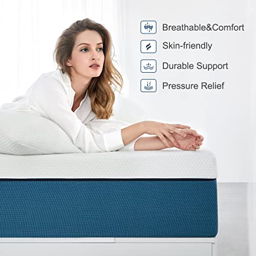 Molblly Twin Size Mattress,6 inch Gel Memory Foam Mattress with CertiPUR-US Certified Foam Mattress Premium Support Medium Firm Twin Bed Mattress in a Box or Sleep Cooler & Pressure Relief by Molblly - Image 7