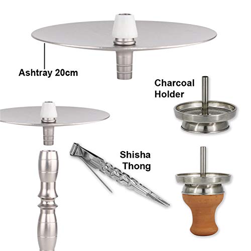 TYX HOME Ultrahohe Aluminium-Shisha, Shisha-Kit, KTV, Bar (66 cm) – Bild 5