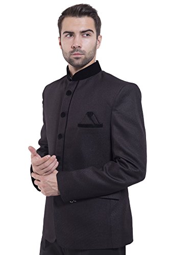 WINTAGE Men's Rayon Cotton Bandhgala Festive Nehru Mandarin Blazer- Twenty Colors2