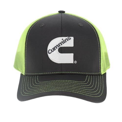 Image of Cummins Standard Trucker, Grey /Lime