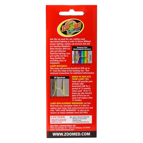 Zoo Med ReptiSun 5.0 Mini Compact Fluorescent Lamp 13 Watts