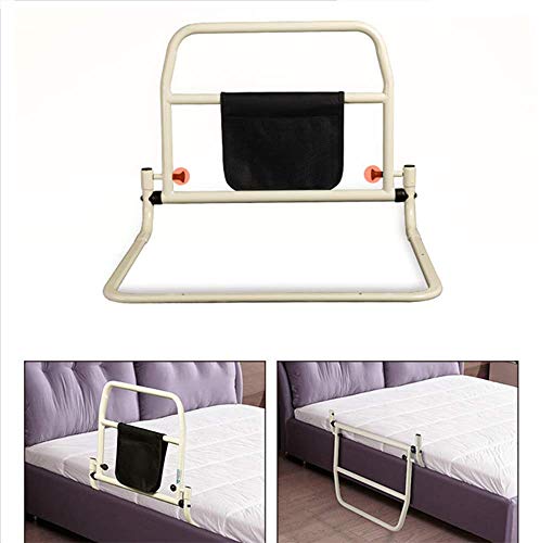 zhangchao Manija De Riel Auxiliar De Cama Ajustable Médica Y, Seguridad Y Estabilidad En La Cabecera De La Cama, Barandas Anti-caídas para Barandas para Adultos/Ancianos,A