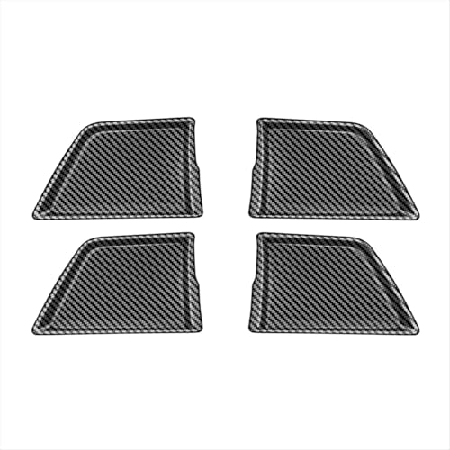 Decoración Coche Interior Para Toyota para TACOMA 2024, embellecedor de cubierta de cuenco para manija de puerta Interior de coche de fibra de carbono Interior Coche