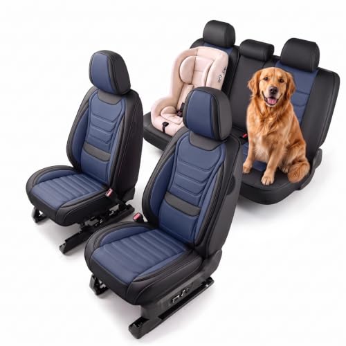 Image of for GMC Terrain 2010-2025 Seat Covers 5P (Black /Blue)