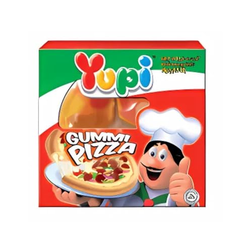 Yupi Gummy Candies Pizza 23 Gram, 1 caja (24 unid.) miniatura 1
