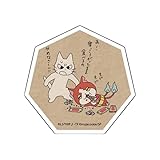 キャラアクリルバッジ「しかるねこ×妖怪ウォッチ」01/ねころびデザイン