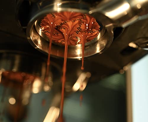 Bulipu 54Mm Bottomless Portafilter - Fits Breville Espresso Coffee Machine Barista Express, Pro, Touch, Bambino (Plus), Bes870Xl/870Bsxl/878Bss/880Bss/840Xl +Filter Basket +Wall Holder #TOP5