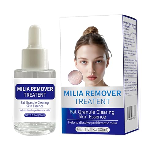 Milia Remover,Milia Removal Serum, Milia Spot Treatment Serum for Face & Eyes,Soothes Milias,Reduces Bags, Saggy Skin & Puffy Eyes,Milia Removal Anti-Aging Treatment(30ml)