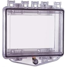 Safety Technology International, Inc. Enclosure,Open,Clear,Ext. Key Lock