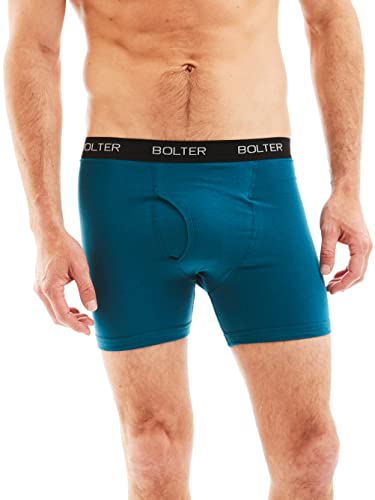 Bolter Men's 5-Pack Boxer Briefs Cotton Spandex Stretch2