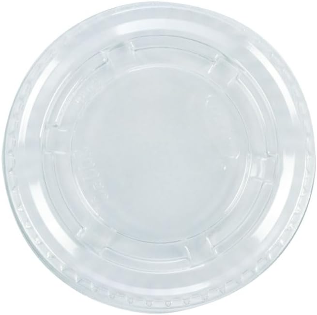 Rpet Transparent Lid for Sauce Container - 60 Ml