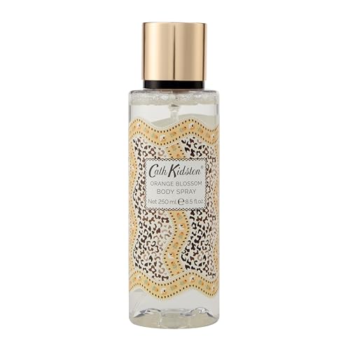 Cath Kidston Body Spray 250ml, Body Mist For Women, Orange Blossom Fragrance, Light Body Scent of Wellness, Beauty Gift, Travel Size, Vegan and Cruelty Friendly