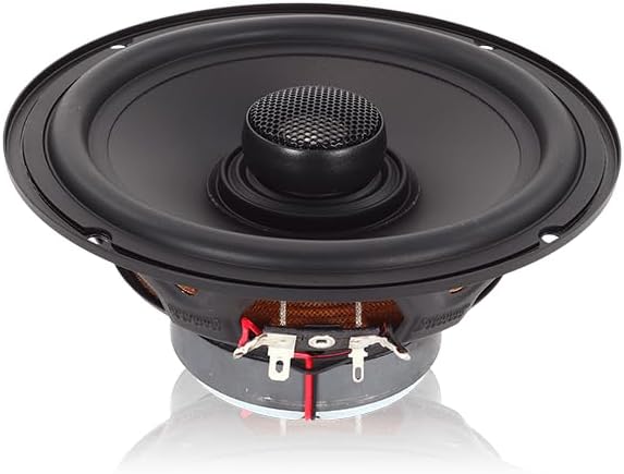 Sundown Audio E-5.25CX 5.25" Coaxial Car Speakers - 2-Way Full Range System with Titanium Tweeters - 50W RMS, 4-Ohm - Direct OEM Replacement, Easy 2.5" Mount, Grilles for Clear Audio