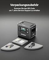 AFERIY 2800W2048Wh Tragbare Powerstation, Erweiterbar auf 10240Wh, Camping – Ansicht 9