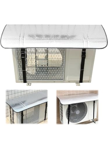 Image of 12 MM AC Outdoor Unit Protector Cover | Waterproof & Heat Resistant Insulation Sheet | Heavy Duty AC Outdoor Cover for 1.5 Ton Split AC| Fits to Every Brand | Sun, Rain & Dust Protection.