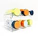 Keerte Acrylic Organizer - Stackable Freestanding Wine Rack, Water Bottle Organizer & Drink Holder for Kitchen, Cabinet, Fridge | Space-Saving Design for Bottles, Cups, Beverages (8.1