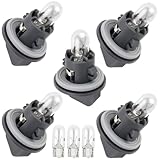 Svicari 5PCS Rear Bumper Taillight, Rear Fog, Side Marker, Stop Brake Tail Lamp, Backup Reverse Light Adapter Sockets Compatible With Audi Q3 Q5 Q7 Q8 Replace OE 80A945070A