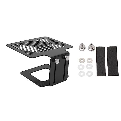 Guleek Balanza Electrónica para Cafetera, Acero Inoxidable 304, Soporte De Pesaje De Altura Ajustable para Equipos De Café (Negro)