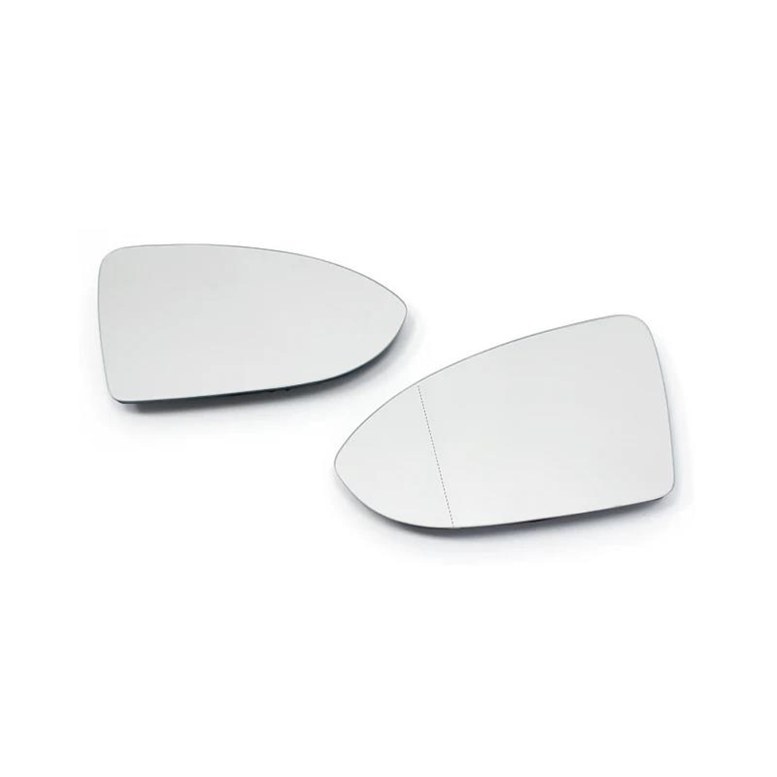 Espejo Retrovisor De Coche Para VW, Para VW, Para Golf 7 VII MK7 MQB 5G 2013-2019, Lente De Cristal Reflectante Cristal de retrovisor lateral(Izquierda y derecha)