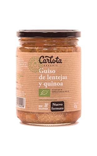 En Oferta Lentejas Guisadas Con Quinoa | Bio | 425 Gr | Carlota Organic | Pack 2