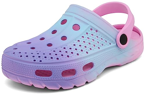 Image of ChayChax Men's and Women's Arch Support Clogs Garden Shoes Slip-on Outdoor Beach Water Sandals with Removable Cushion Footbed