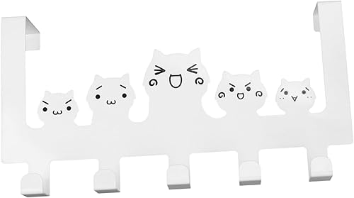 NOLITOY 2 ganchos para colgar bolsos, sombreros, perchas de almacenamiento sobre la puerta, colgador de ropa, gancho para colgar ropa, gancho para disponible en Yaxa Costa Rica