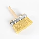6'' Deck Brush for Deck Stain Applicator, Stain Brushes for Wood, Wide Paint Brush, Paint Brush for Walls, Quick Decking, Fence and Furniture