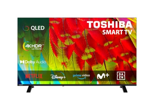 Miniatura 2 de Toshiba 43QV1563DG Televisor 43 Pulgadas QLED, 4K UHD, Smart TV, sin Marcos, HDR10, Dolby Audio, Compatible con Alexa, Gama 2026