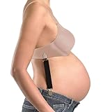 Belly Ups! The Original Maternity Suspenders Black One Size