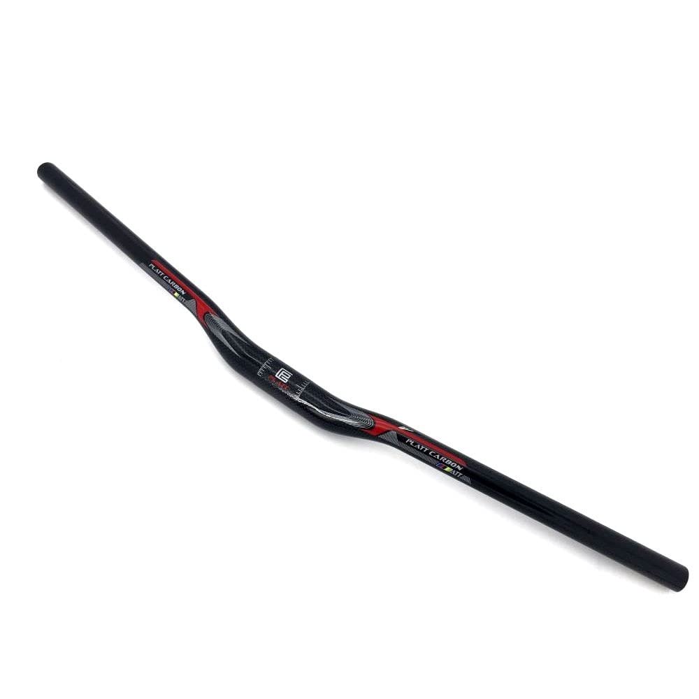 Manubrio Mtb Fibra di carbonio completa Mtb. Manubrio Swallow Light 3K Gloosy flat 31.8mm * 500 520 540 560 580 600 620 640 660 680 700 720 740 760mm Manubrio Mtb Carbonio (Color : 660mm)