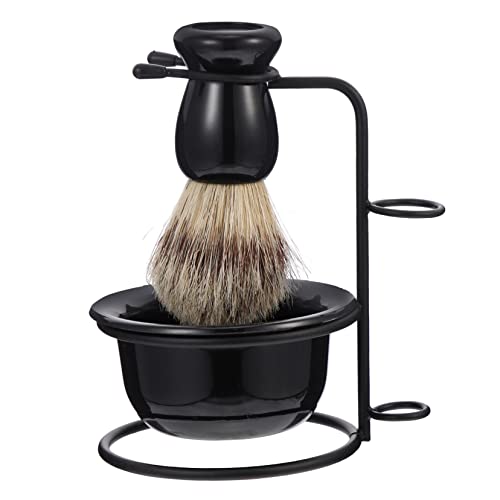 VICASKY Men's Shaving Bowl Set Beard Brush Kit Shave Sets for Men Waterproof Rustproof
