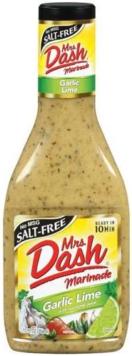 Mrs.Dash Marinade Garlic Lime Salt-free 12 oz