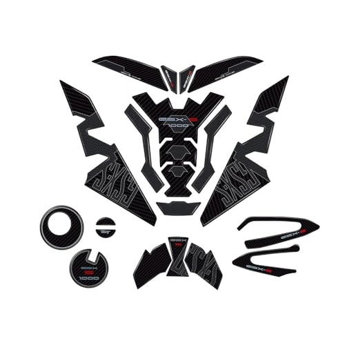 Autocollant réservoir moto pour Suzuki GSX-S1000GT 2022 protection noire
