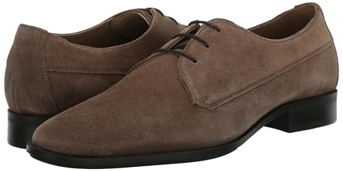 Image of BOSS Men's Colby Smooth Suede Lace Up Derby Dress Shoes