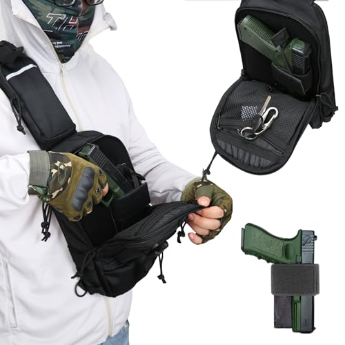LarKoo Sling Backpack Chest Bag