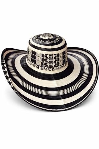 Sombrero Colombiano Vueltiao para Hombre y Mujer Hecho a Mano Por Artesanos Colombianos Medium