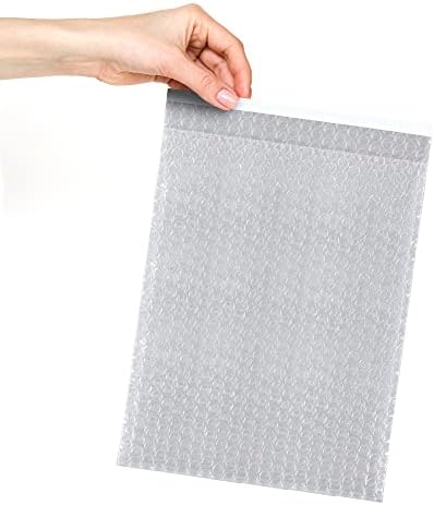 AMIFF Anti Static Bubble Out Bags 8 x 11.5 Inch, Pack of 10 Self Seal Bubble Pouches, Waterproof Anti Static Bubble Bags for Packing, Clear Bubble Envelopes for Moving, Shipping