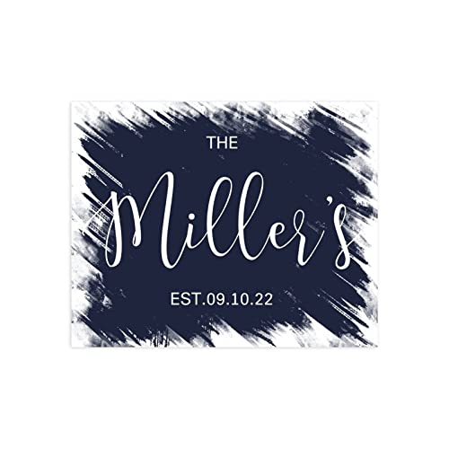 Panneau de mariage personnalisable signalisation modifiable de fête - 2